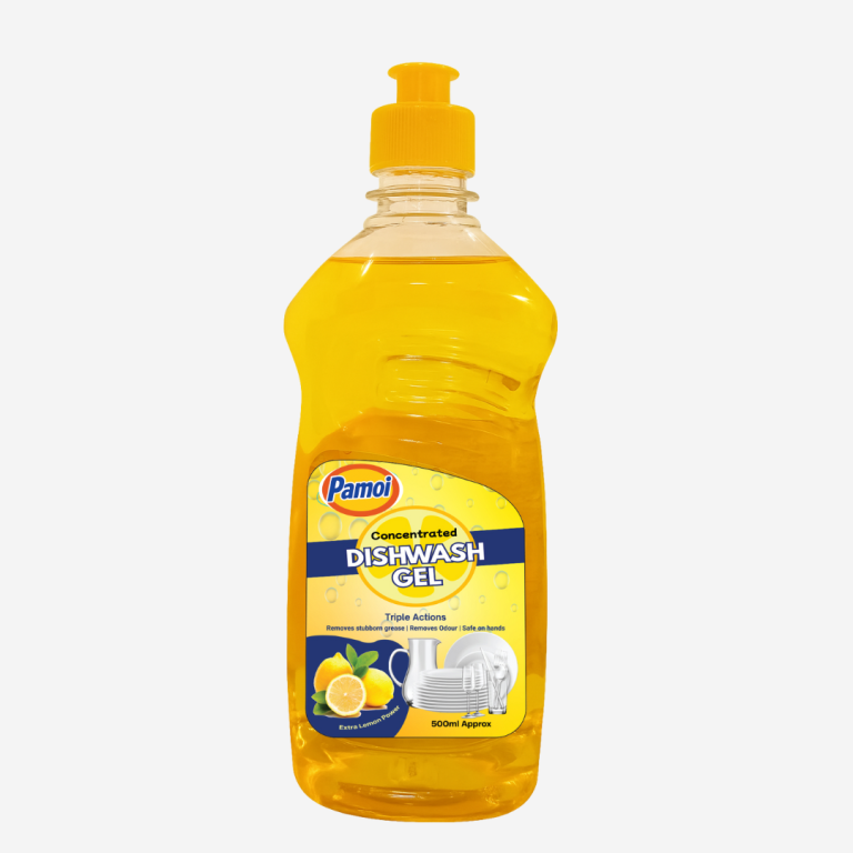 🍋 Pamoi Dish Wash Gel – Concentrated Lemon (500 ml)