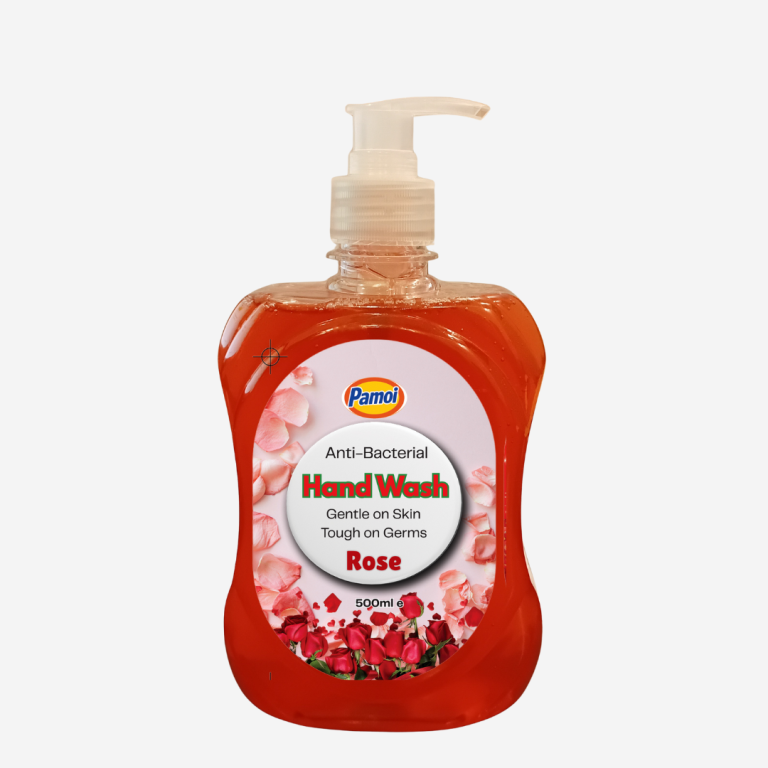 🧴 Pamoi Hand Wash Liquid – Anti-bacterial Rose