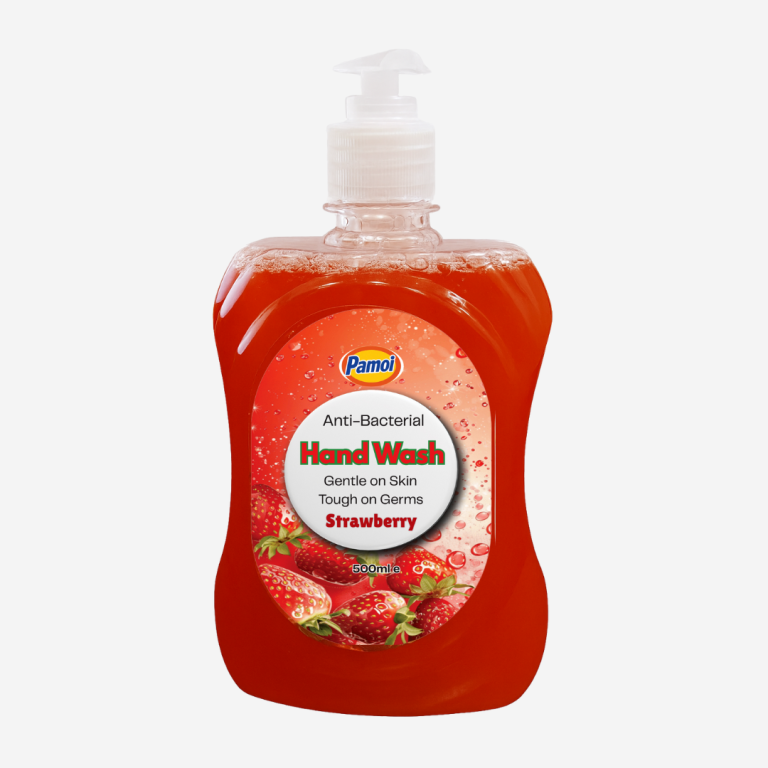 🍓 Pamoi Hand Wash Liquid – Anti-bacterial Strawberry