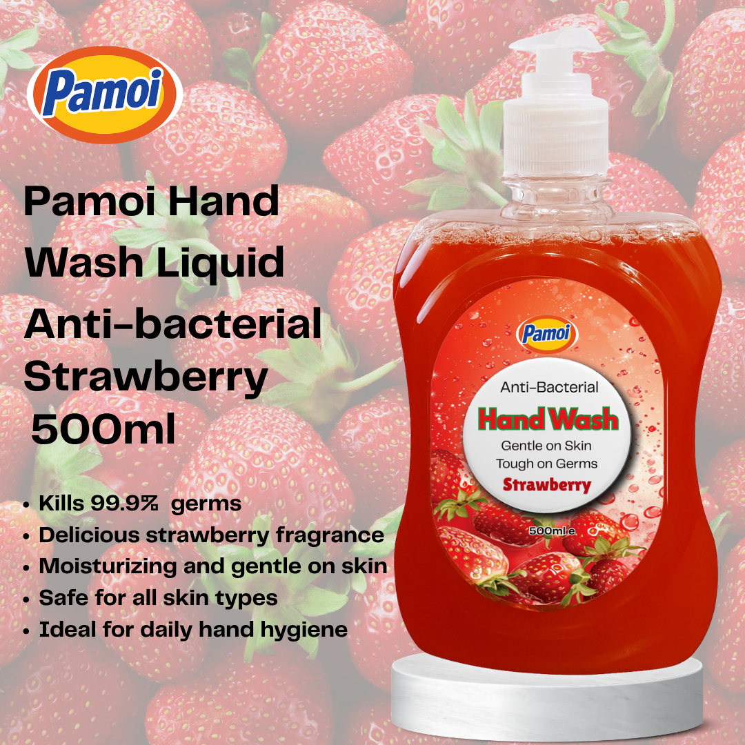 Pamoi Hand Wash Liquid – Anti-bacterial Strawberry