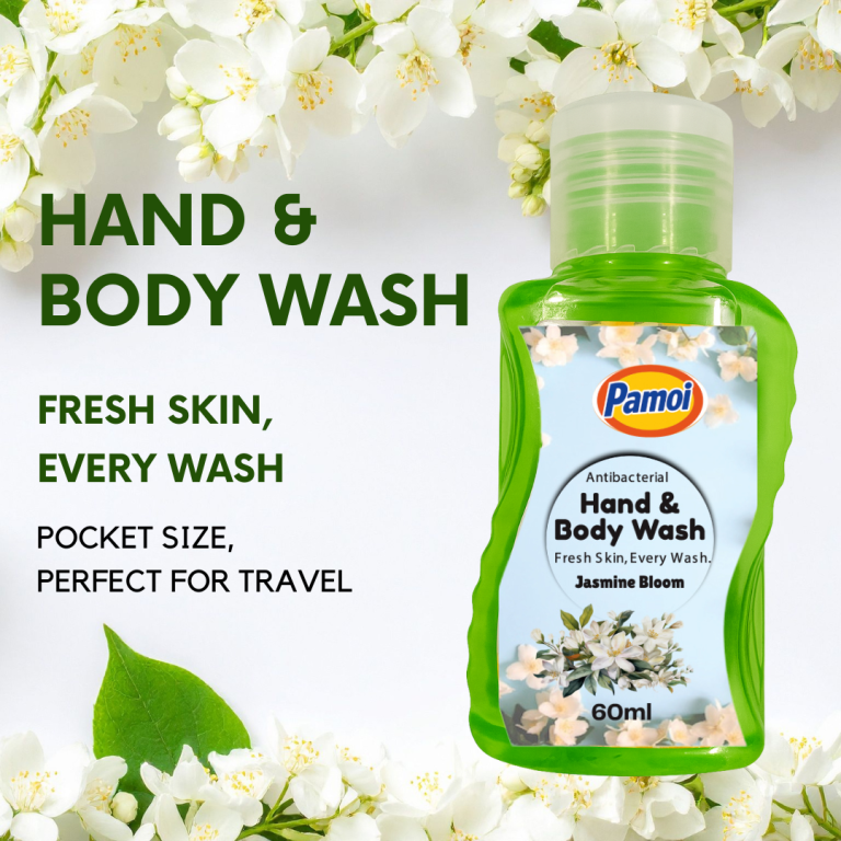 🌸 Pamoi Hand & Body Wash – Jasmine Bloom