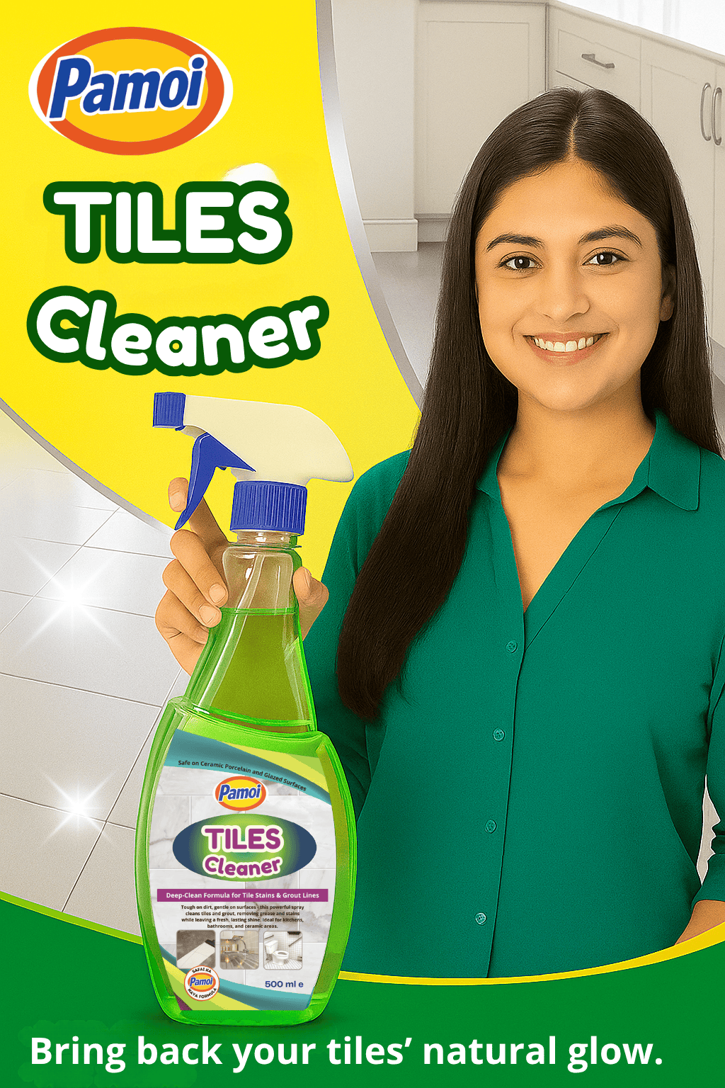 ✨ Pamoi Tiles Cleaner Spray - Image 3