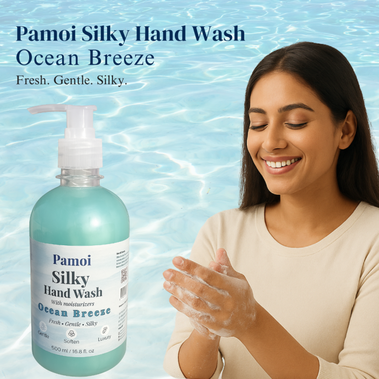 Pamoi Silky Hand Wash – Ocean Breeze